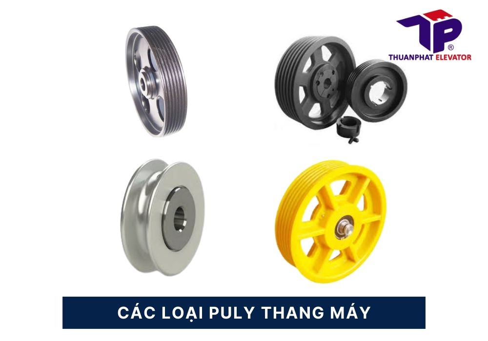 các loại puly thang máy các loại puly thang máy