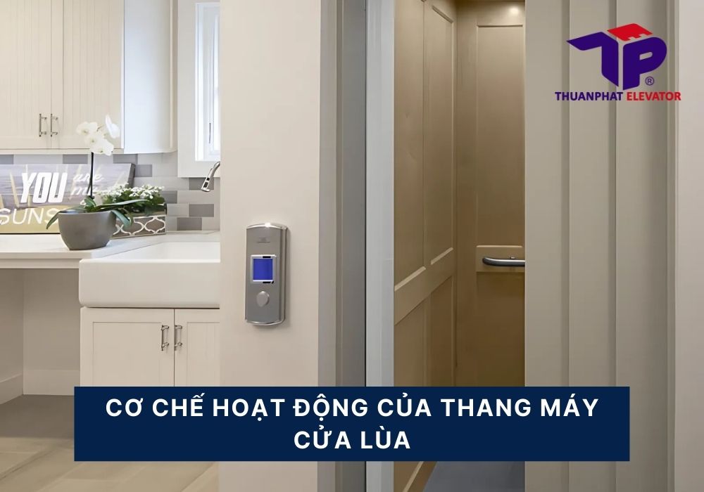 Phân biệt thang máy cửa lùa và thang máy cửa mở tự động từ tâm 2 co che hoat dong cua thang may cua lua