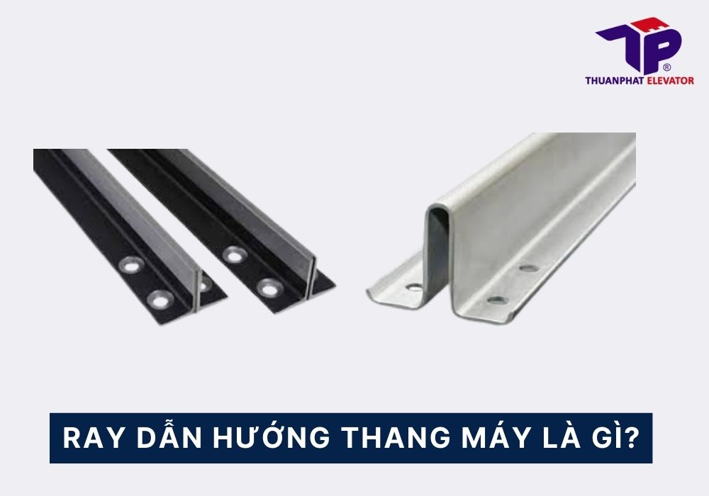 ray dẫn hướng thang máy