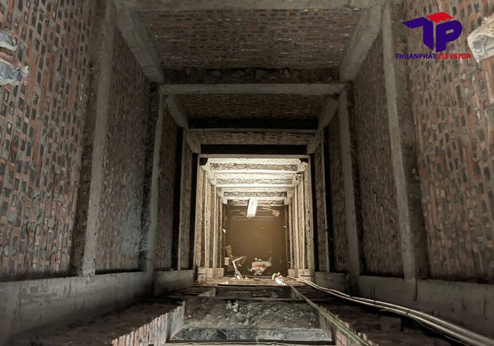 hố thang máy gia đình hố thang máy gia đình
