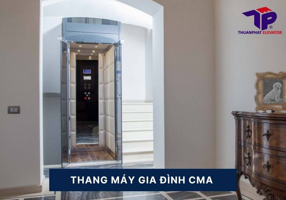Thang Máy Gia Đình 450kg 7 Thương hiệu CMA - Ý