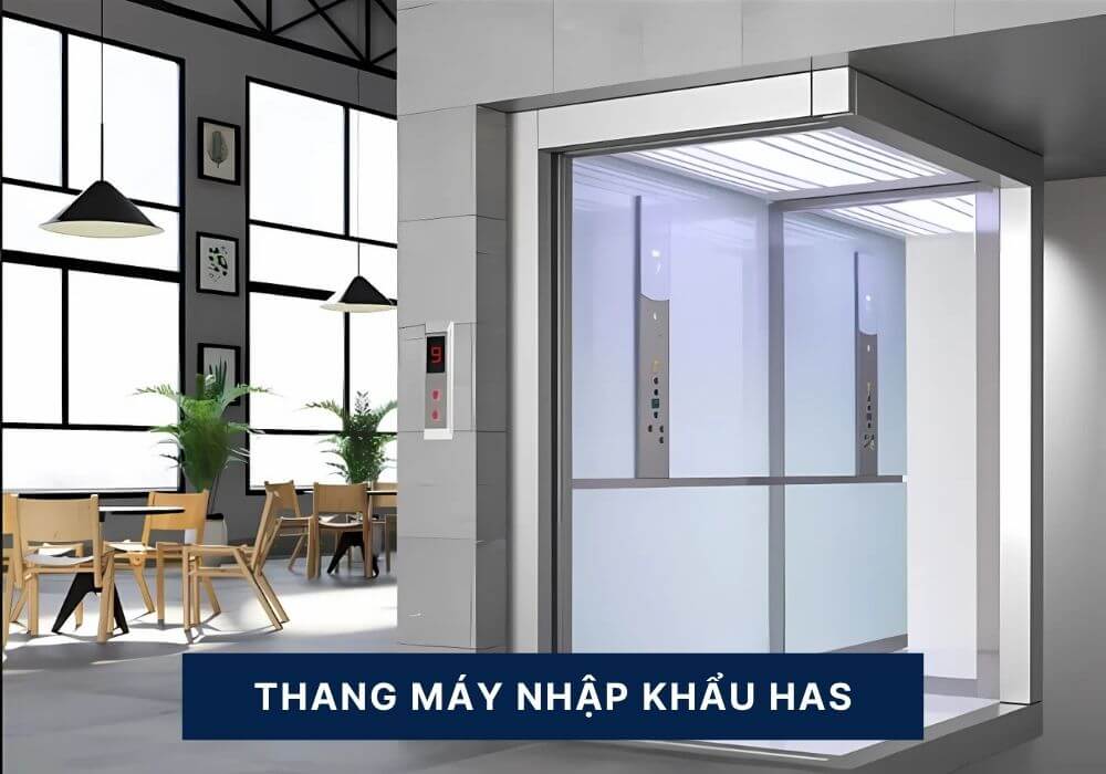 Thang Máy Gia Đình 450kg 4 Thương hiệu HAS - Thổ Nhĩ Kỳ