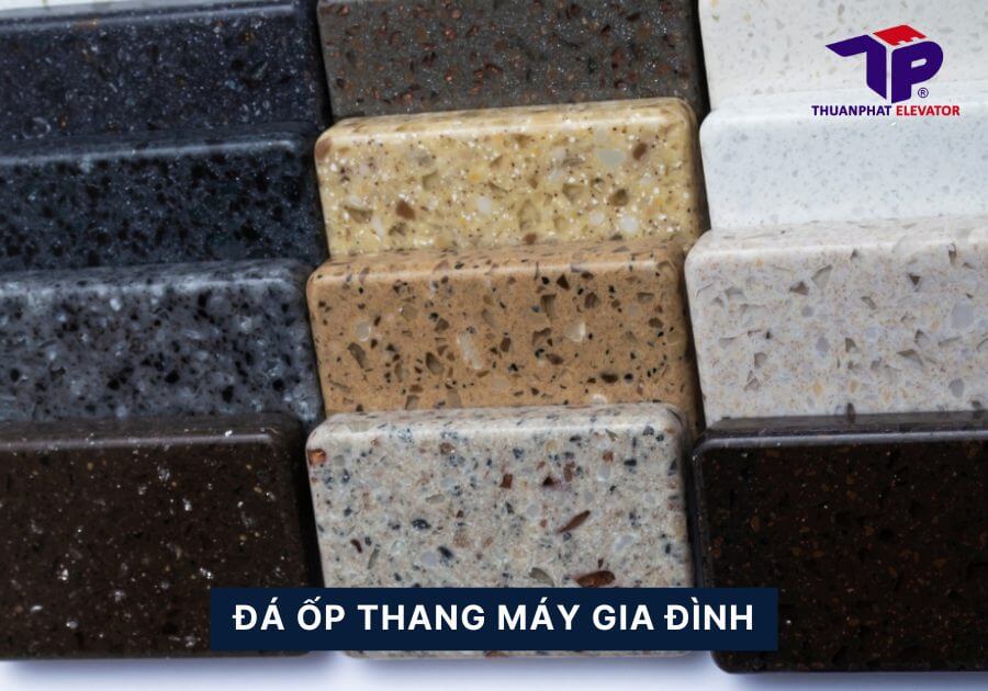 Đá Ốp Thang Máy Gia Đình