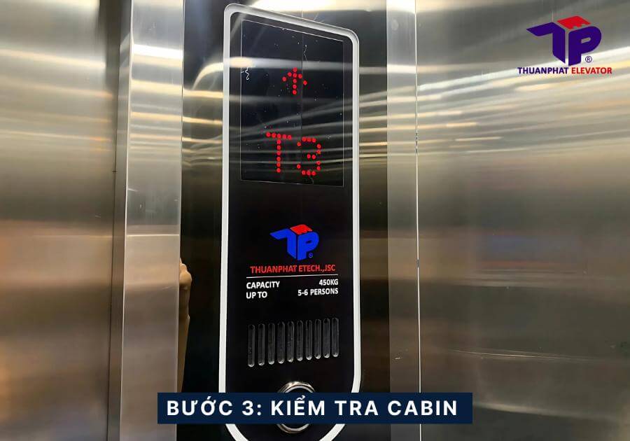 Bảo dưỡng thang máy gia đình: Bao lâu cần thực hiện? 4 Kiểm tra cabin