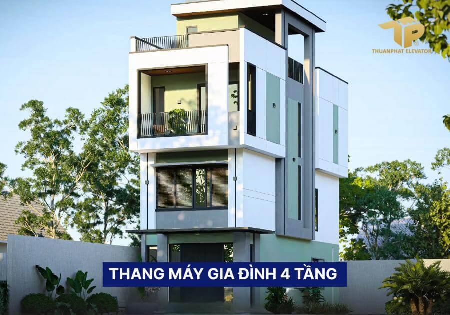 Thang Máy Gia Đình 4 Tầng: Giá & Quy Trình Lắp Đặt Chi Tiết 11 Thang máy gia đình 4 tầng