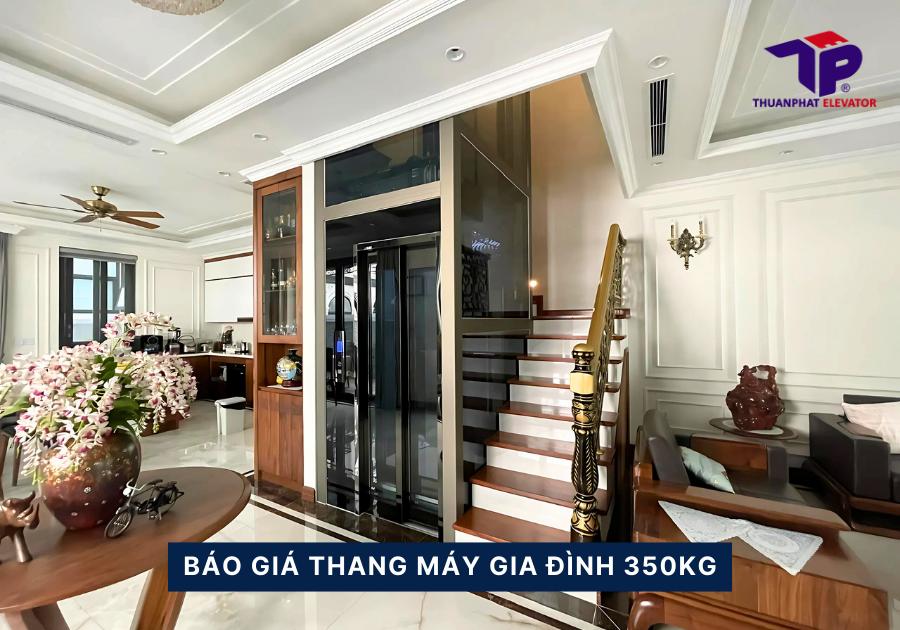 Thang máy gia đình 350kg 2 Báo giá thang máy gia đình 350kg