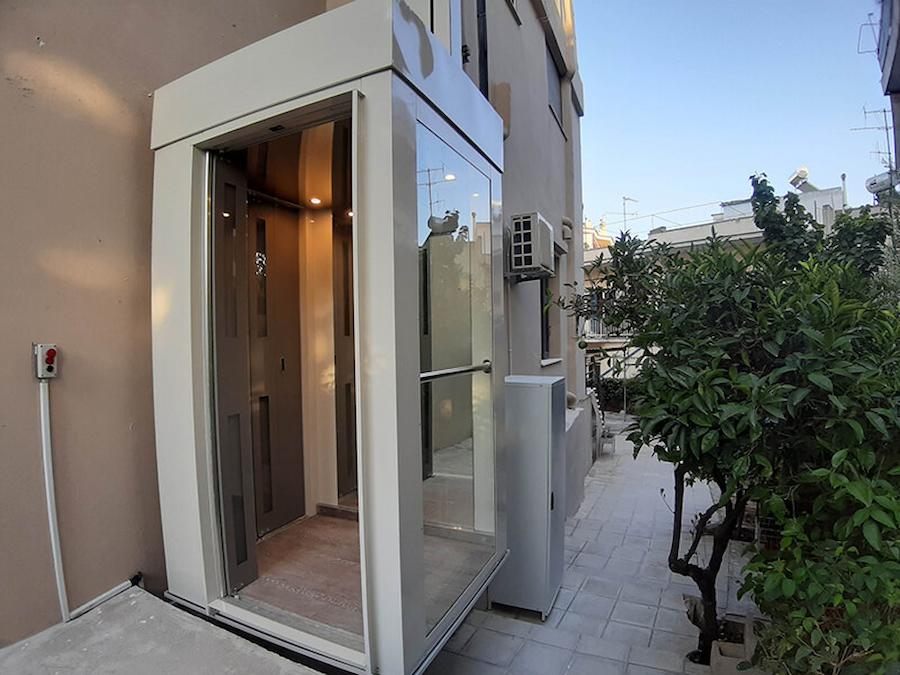 Thang máy gia đình ngoài trời: Báo giá, lưu ý và các mẫu 3 Mẫu thang máy gia đình ngoài trời đẹp