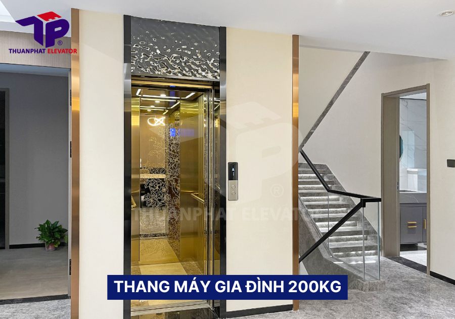 Thang máy gia đình 200kg: Có thật sự đáng lắp đặt không? 1 Thang máy gia đình 200kg