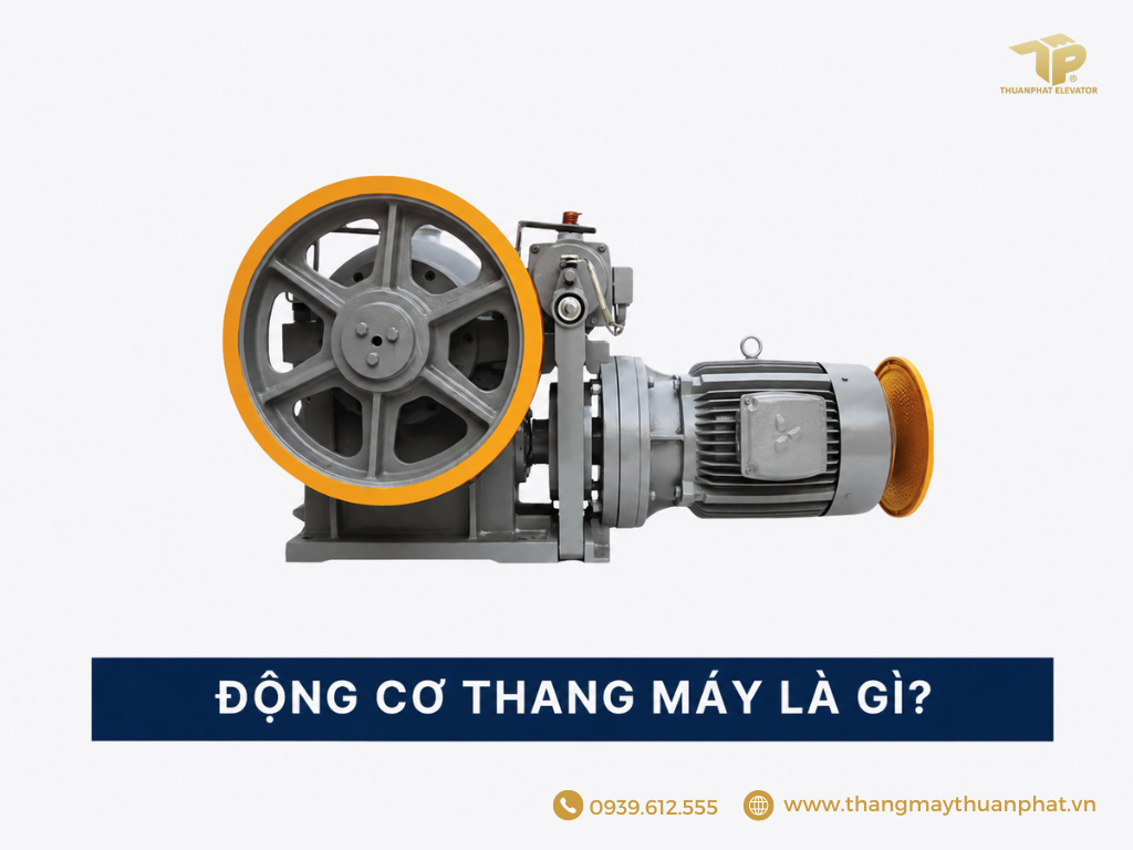 dong-co-thang-may Động cơ thang máy là gì?