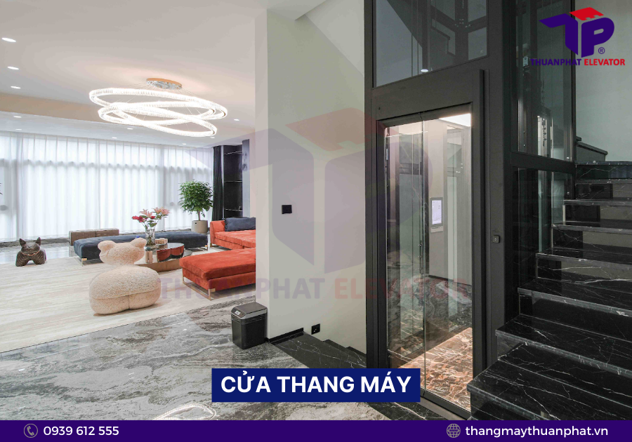 Cửa thang máy bao gồm loại nào? Cách lựa chọn cửa thang máy 7 cửa thang máy